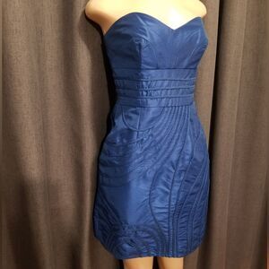 Laundry by Design blue eavning dress size 4 NWOT